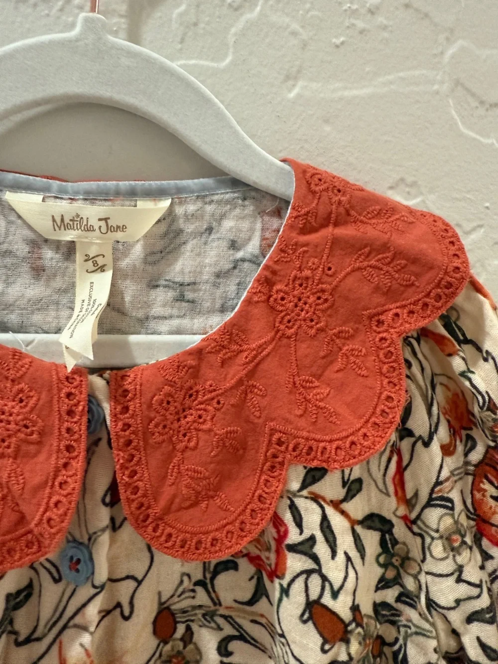 Matilda Jane Floral Meadow Brook Blouse (Size 8)